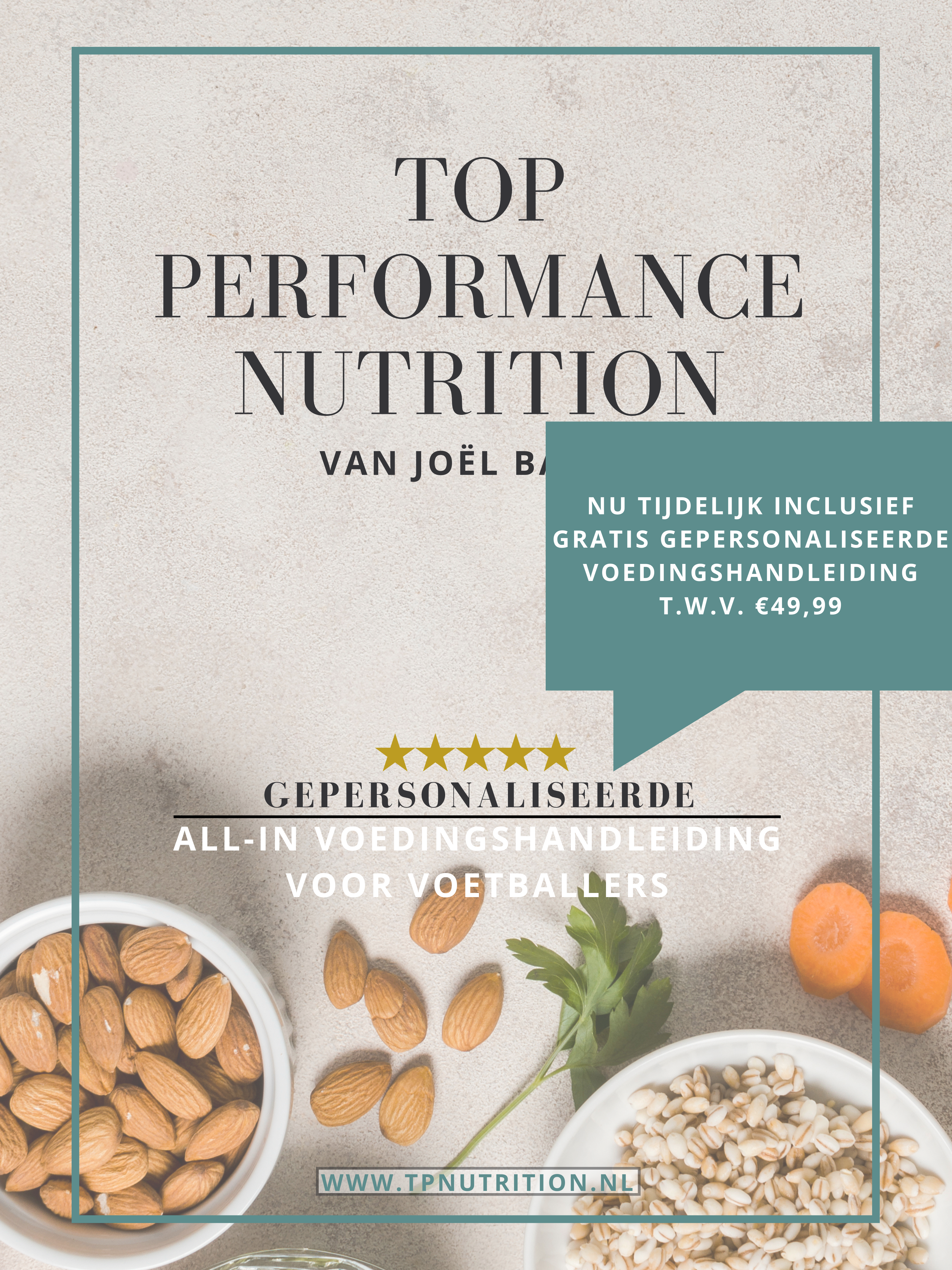 Voedingshandleiding voor voetballers